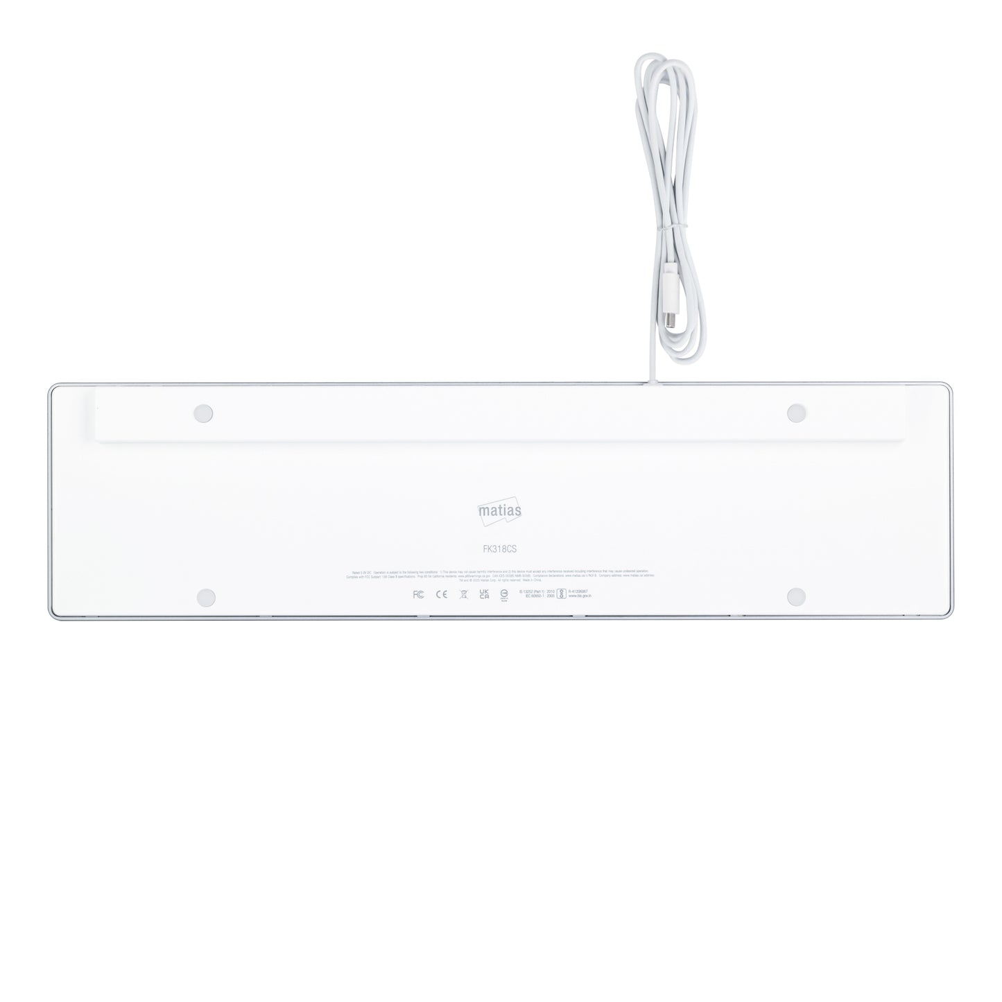USB-C Aluminum Keyboard for Mac - Silver