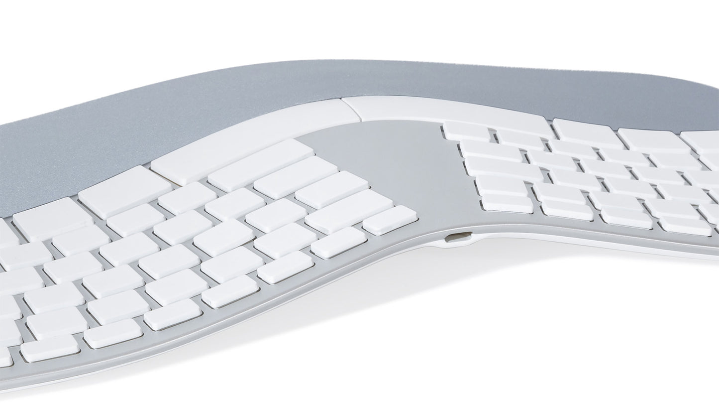 Sculpted Ergonomic Rechargeable Keyboard for Mac