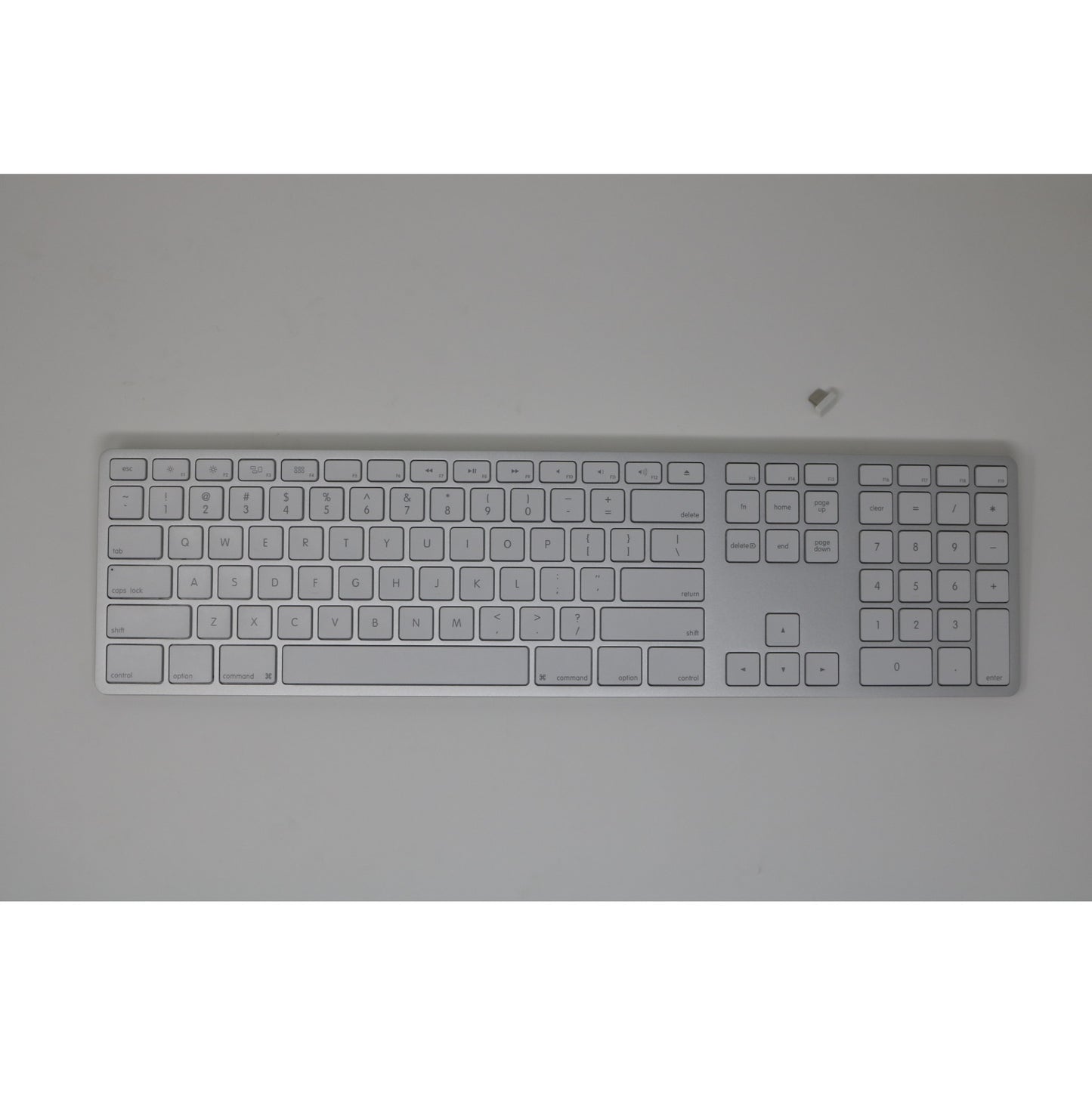 Wireless USB-C Aluminum Keyboard for Mac – Silver