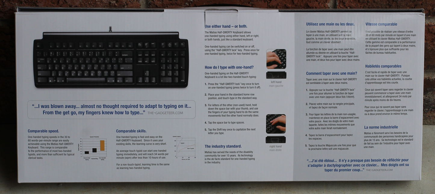 Half-QWERTY Pro Keyboard