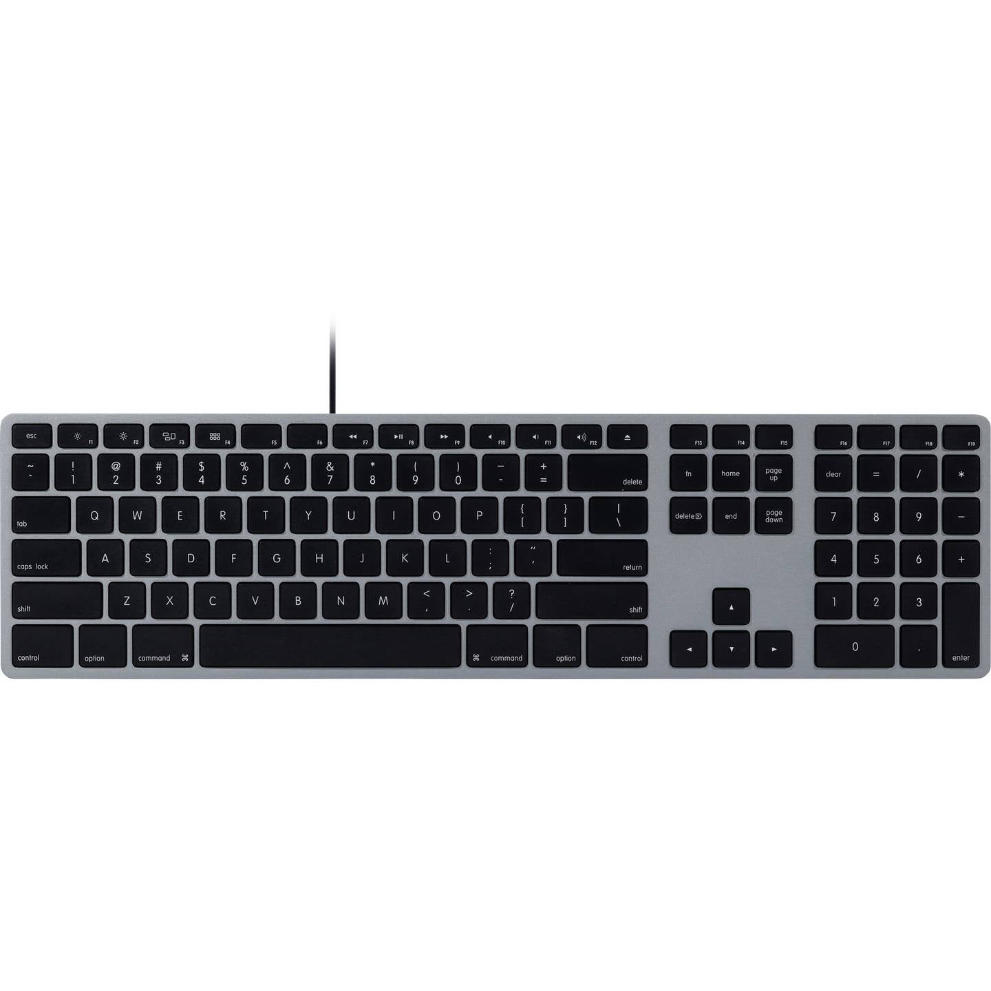 USB-C Aluminum Keyboard for Mac - Space Gray