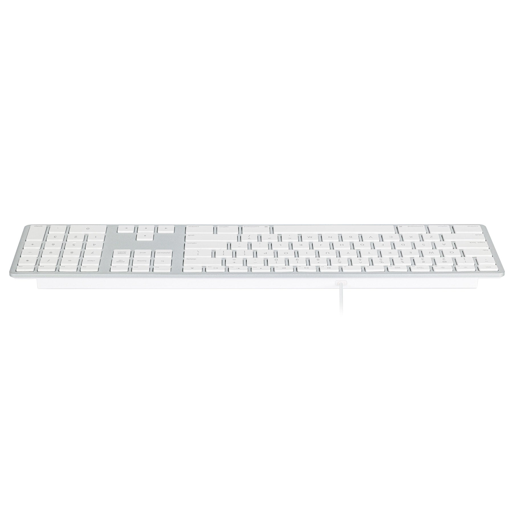 Matias Wired Aluminum keyboard for Mac JP model 日本語配列 USB シルバー FK318S-JP/3 FK318SAngledHighKeySKU2048x204