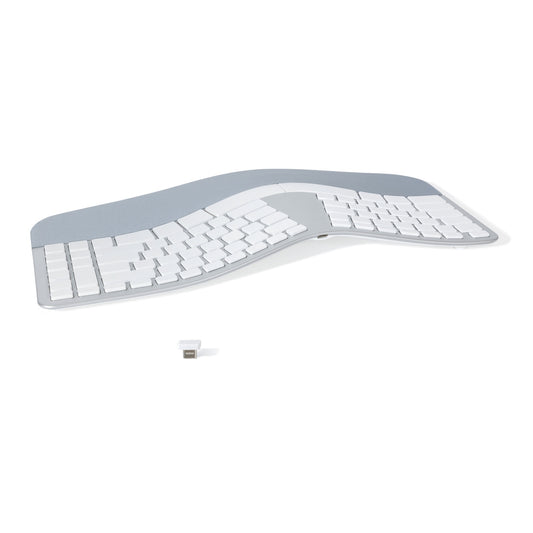 Sculpted Ergonomic Rechargeable Keyboard for Mac