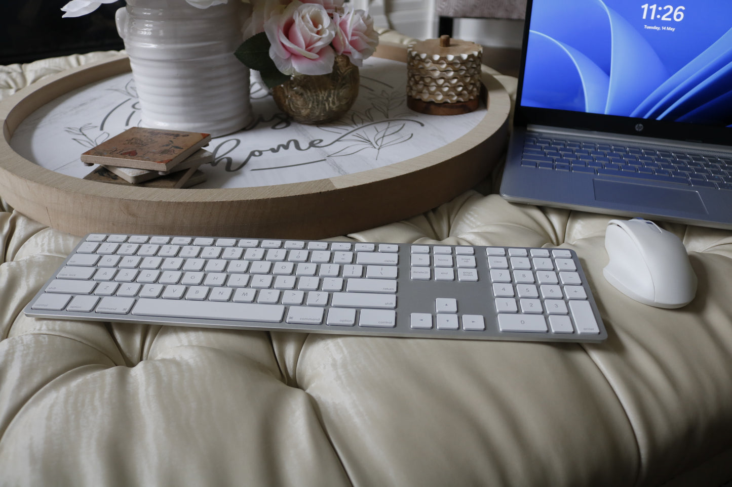 Wireless USB-C Keyboard for Mac - Silver