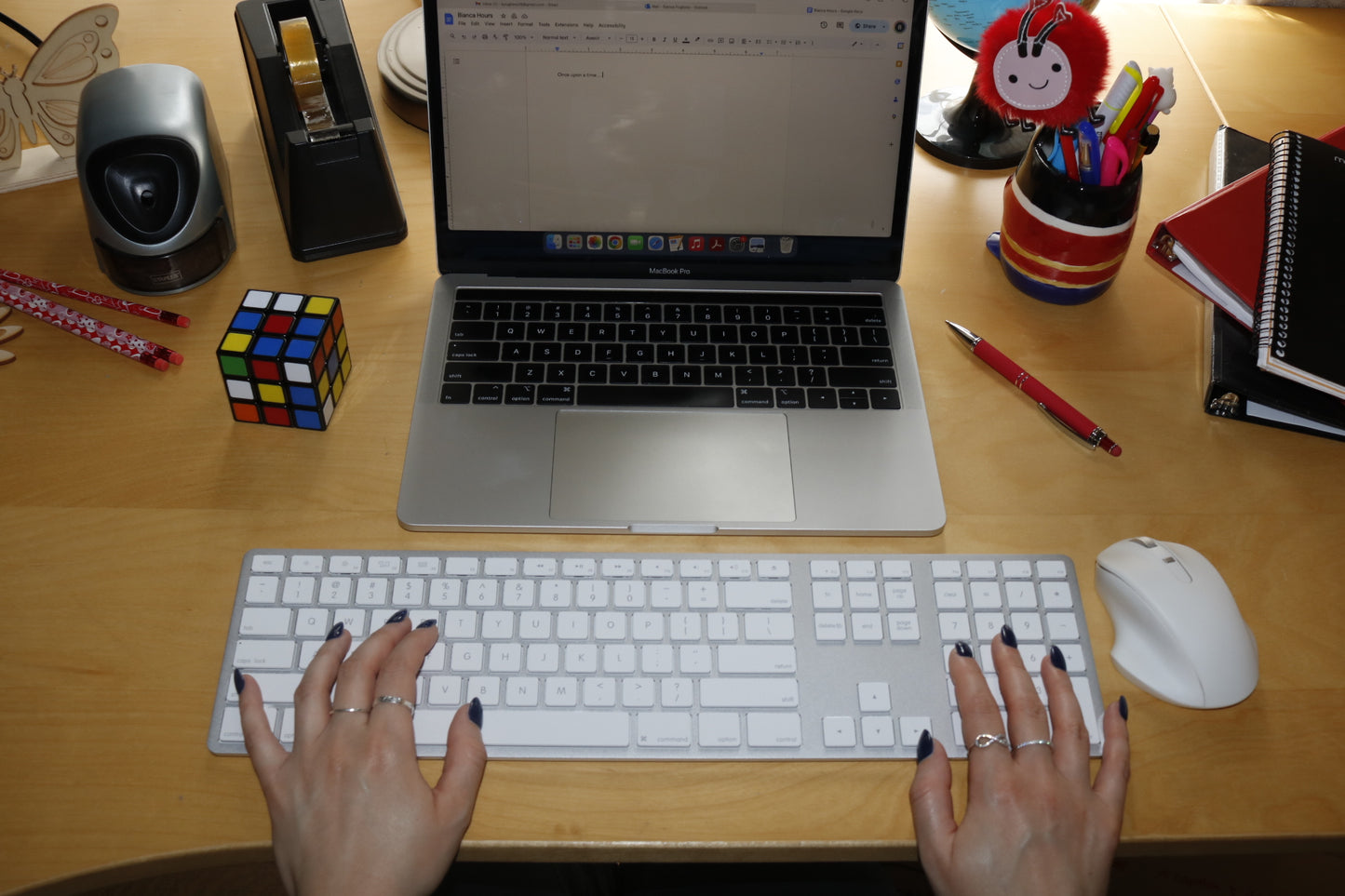 Wireless USB-C Keyboard for Mac - Silver