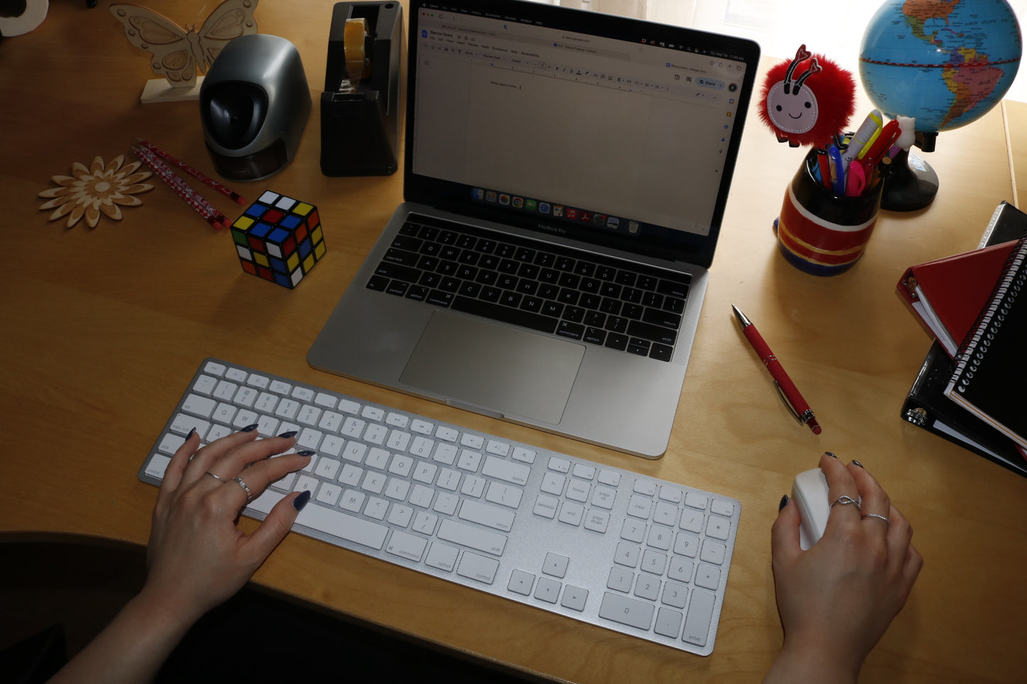 Wireless USB-C Keyboard for Mac - Silver