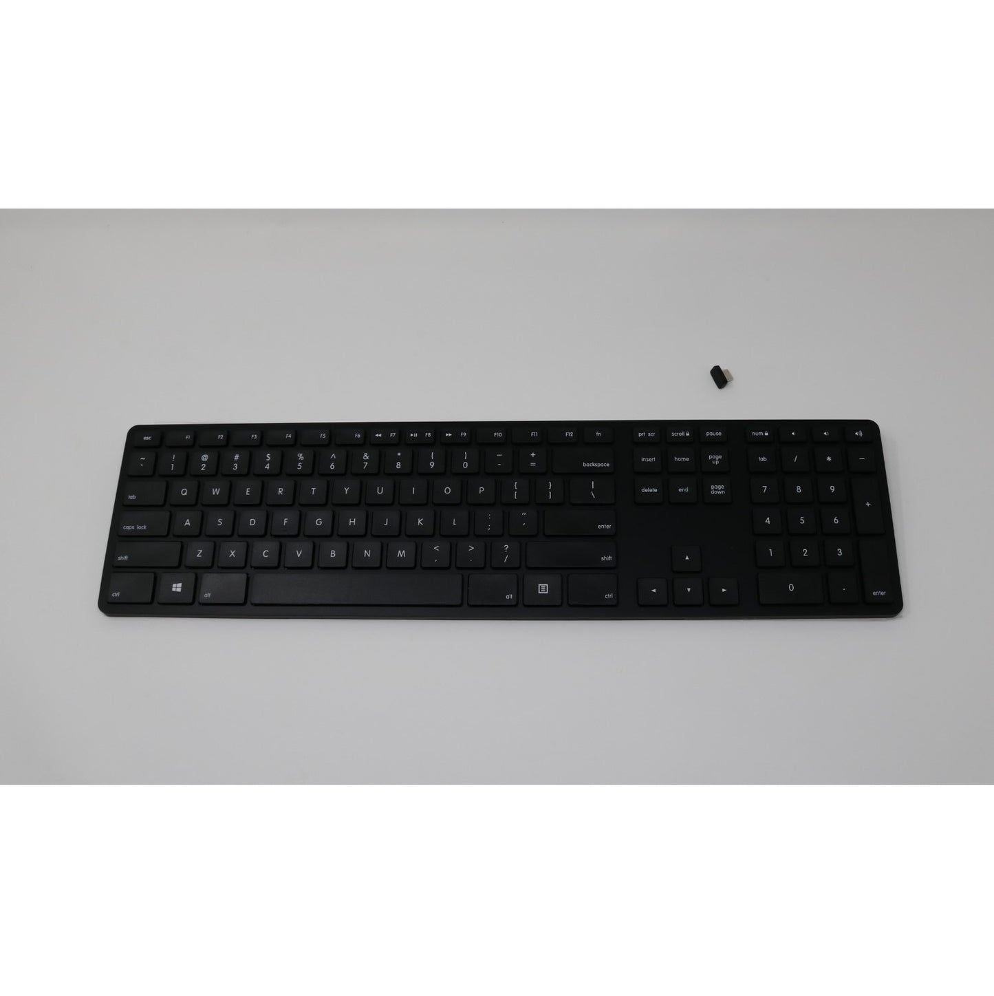 Wireless USB-C Keyboard for PC - Black