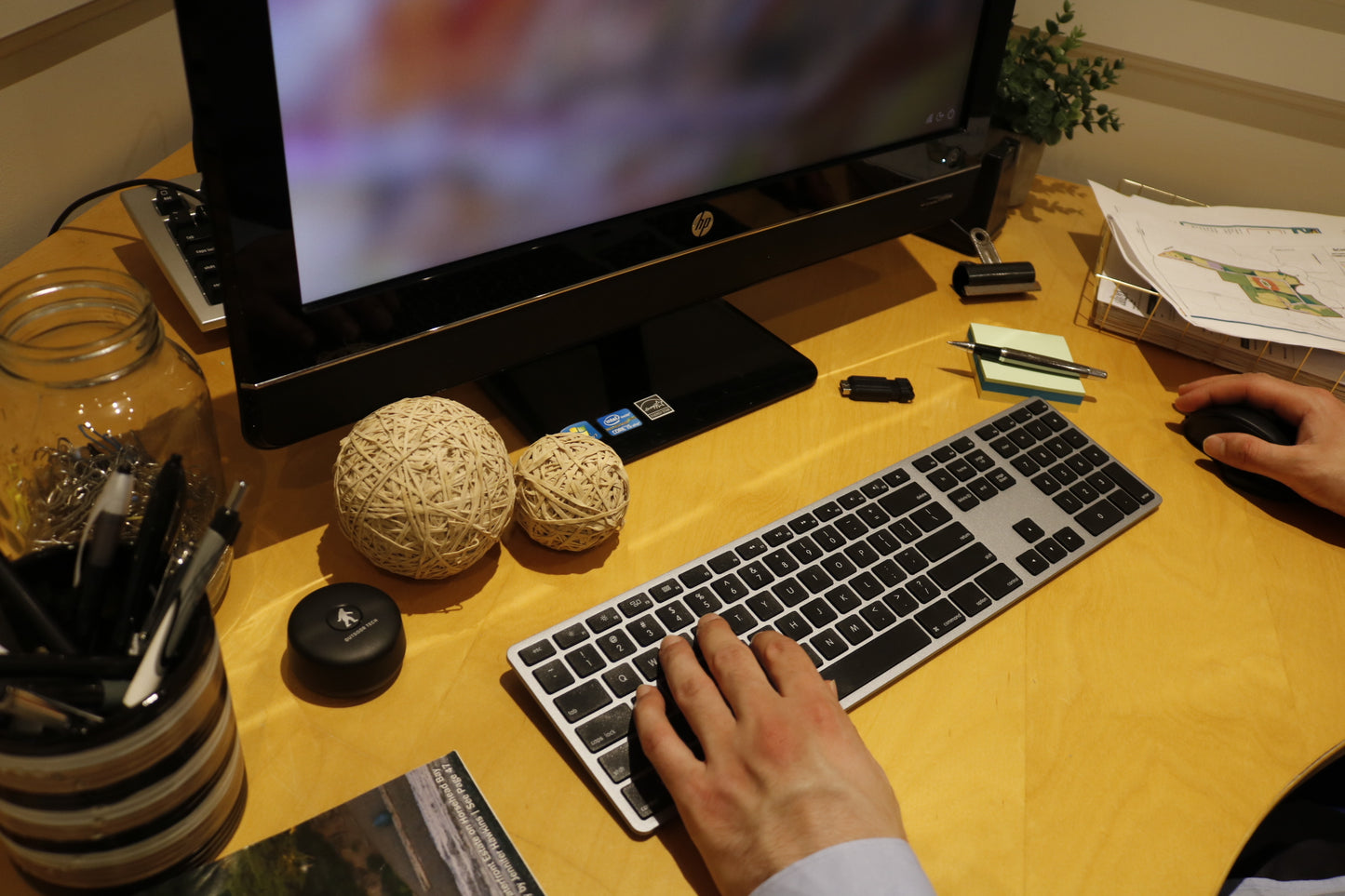 Wireless USB-C Aluminum Keyboard for Mac - Space Gray