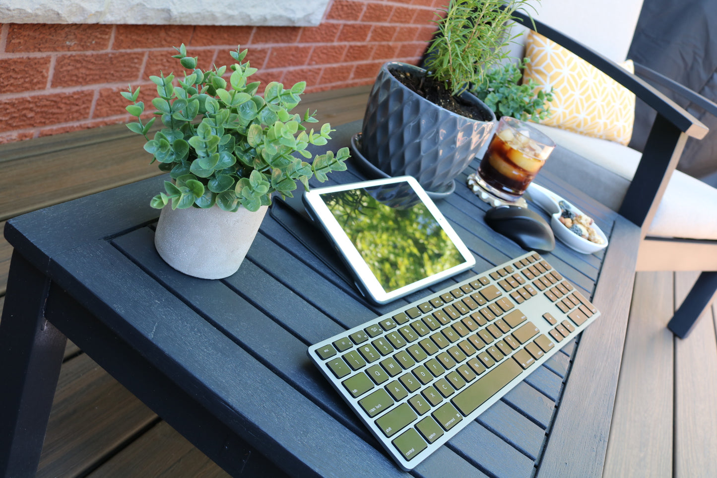 Wireless USB-C Aluminum Keyboard for Mac - Space Gray