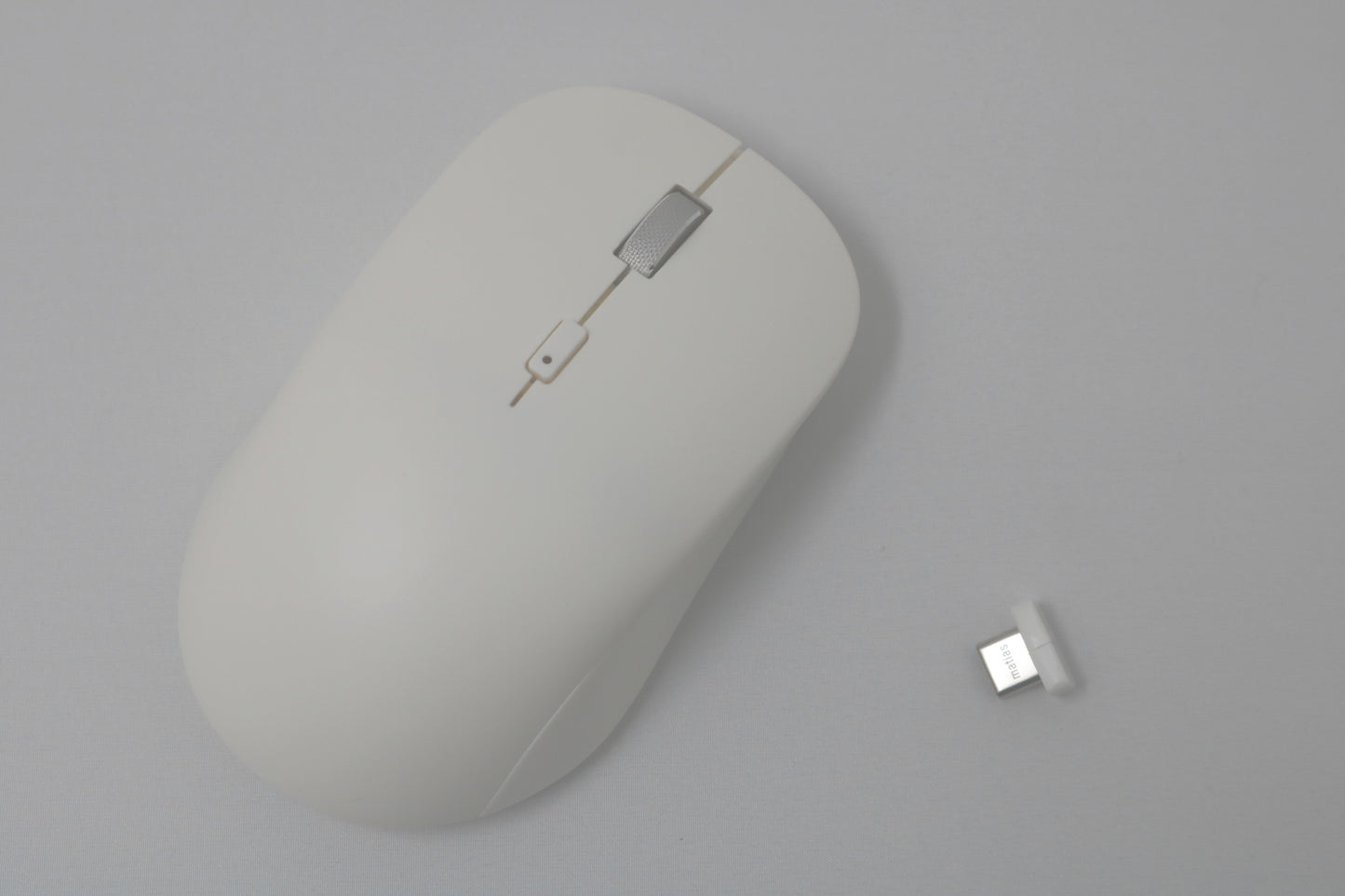 Wireless USB-C Mouse – White