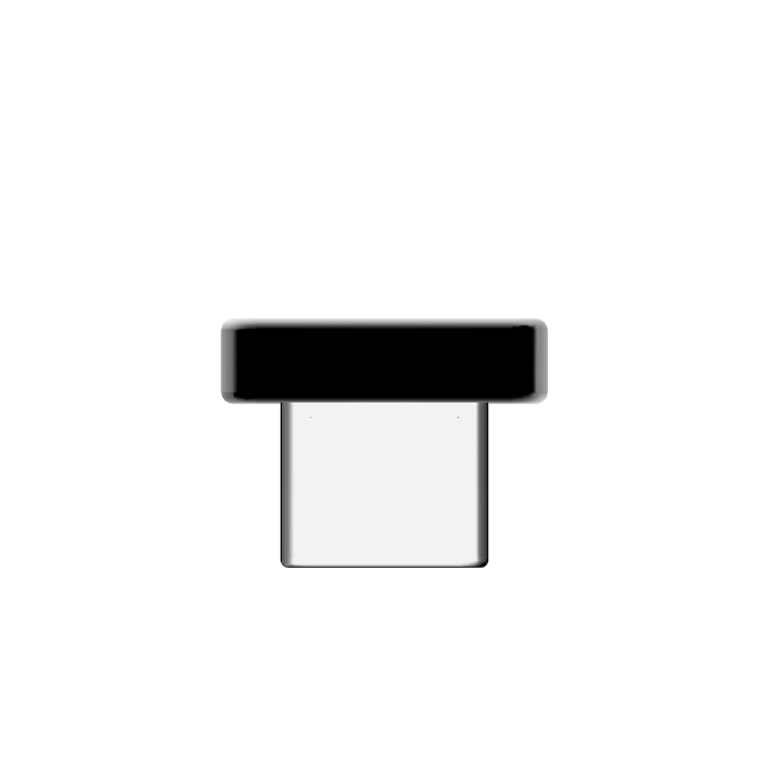 Wireless USB-C Mouse – Black