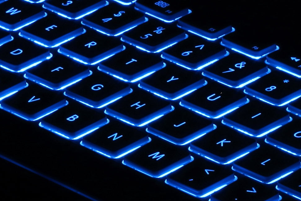 RGB Backlit Wired Aluminum Tenkeyless Keyboard for PC - Black