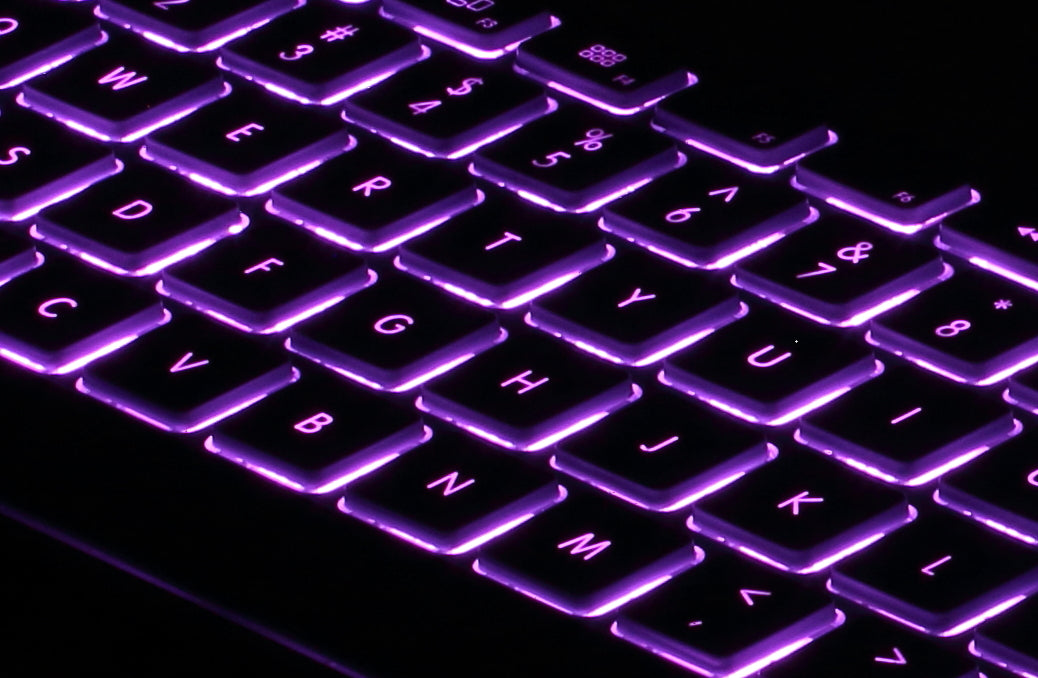 RGB Backlit Wired Aluminum Tenkeyless Keyboard for PC - Black