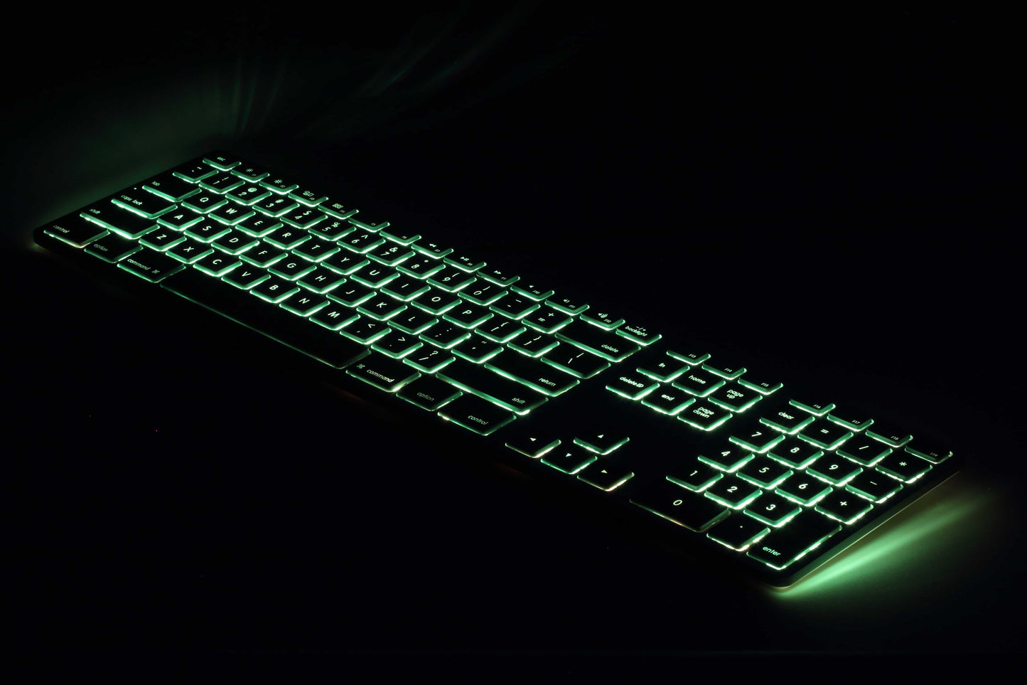 RGB Backlit Wired Aluminum Keyboard for Mac - Silver