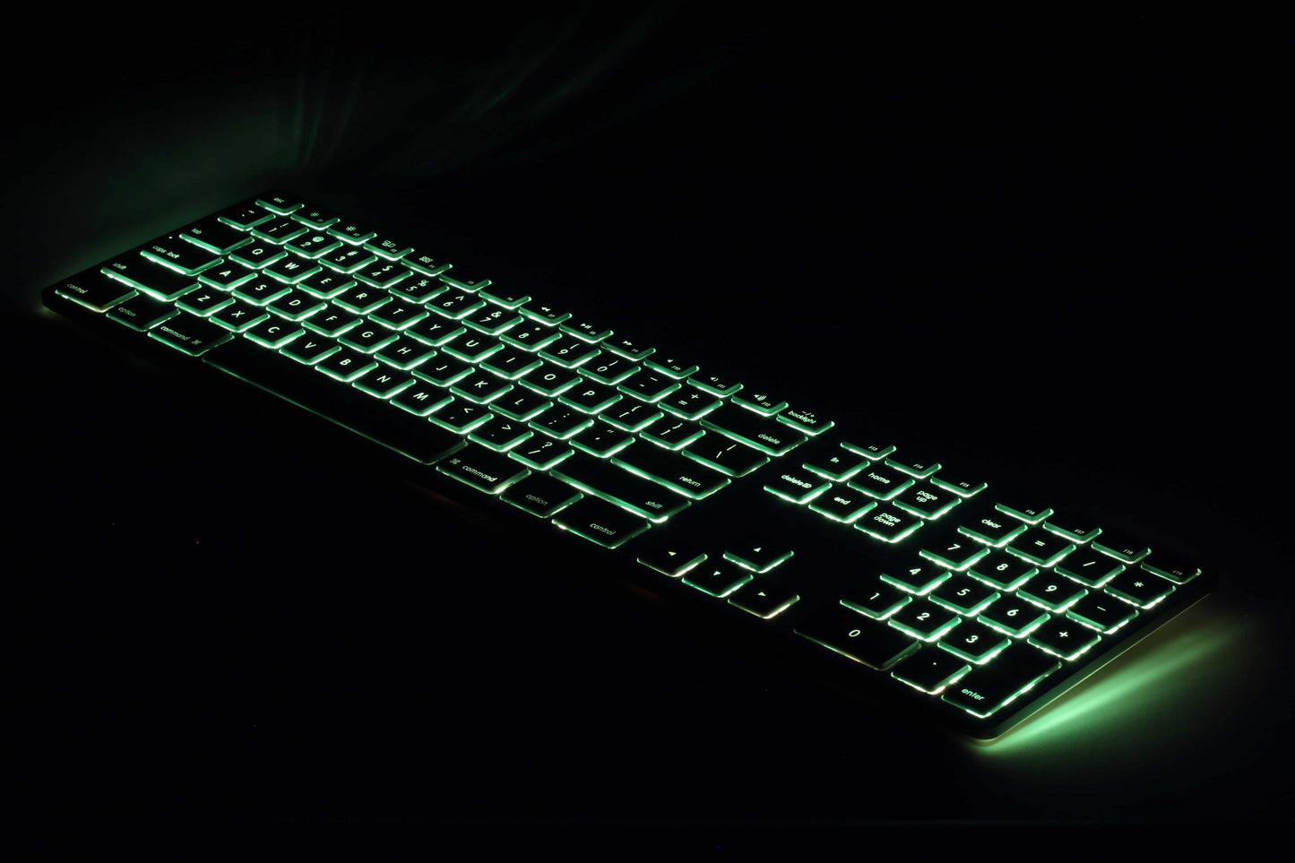 REFURBISHED RGB Backlit Wired Aluminum Keyboard for Mac - Silver