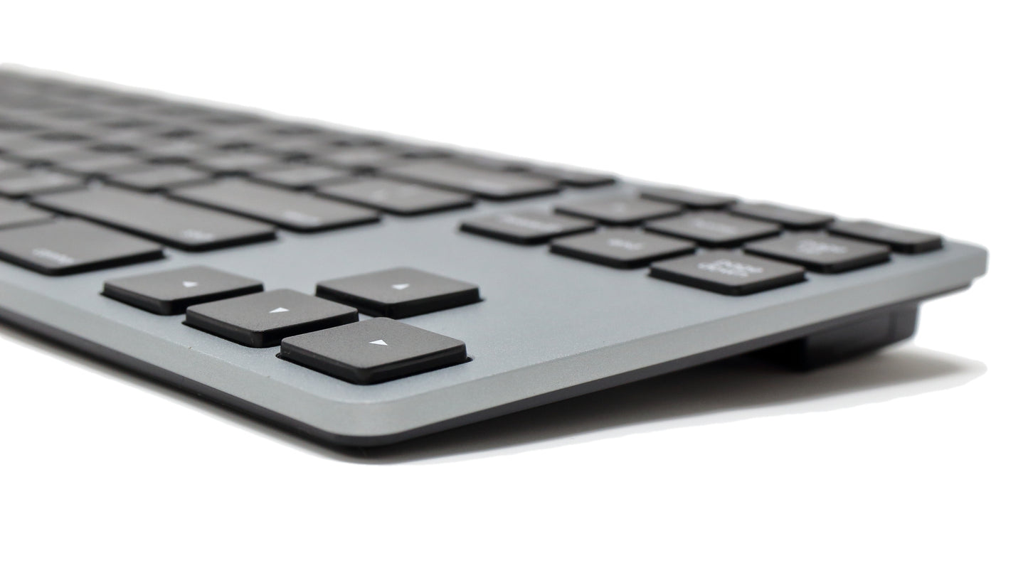 Wireless Aluminum Tenkeyless Keyboard - Space Gray