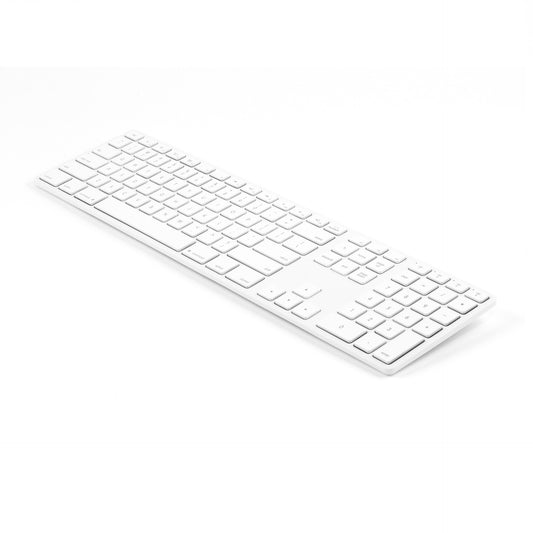 REFURBISHED Backlit Wireless Aluminum Keyboard - White