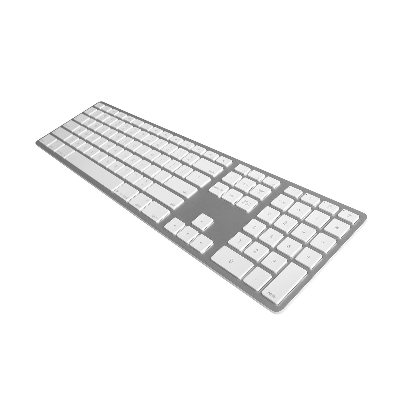 Backlit Wireless Aluminum Keyboard - Silver
