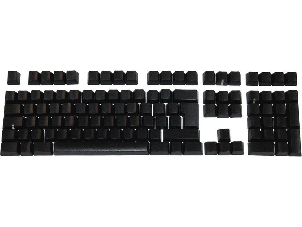 Keycap Set, Black, Blank