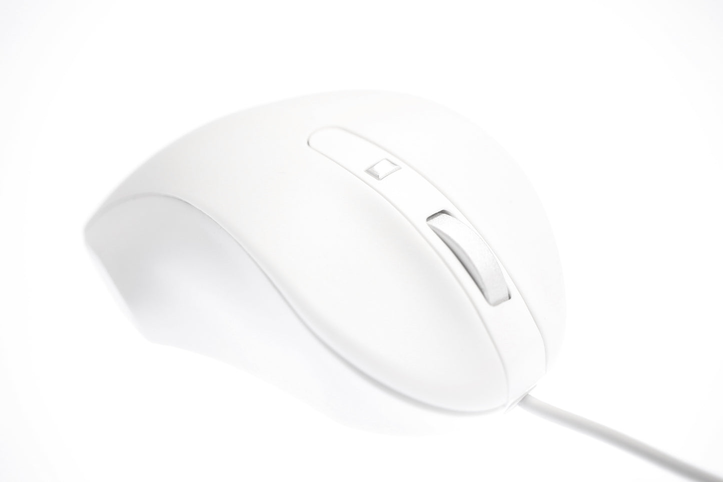Wired PBT Mouse - White
